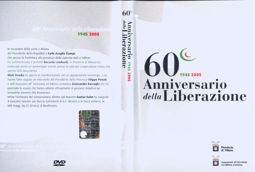 DVD concerto 60° anniversario della liberazione